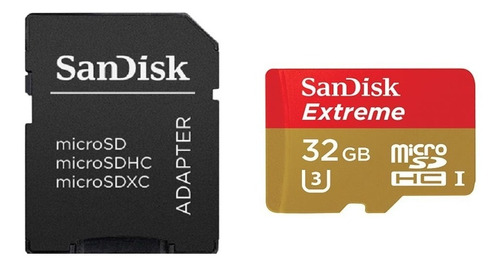 Tarjeta Sandisk Micro Sdhc 32gb Para Action Cameras