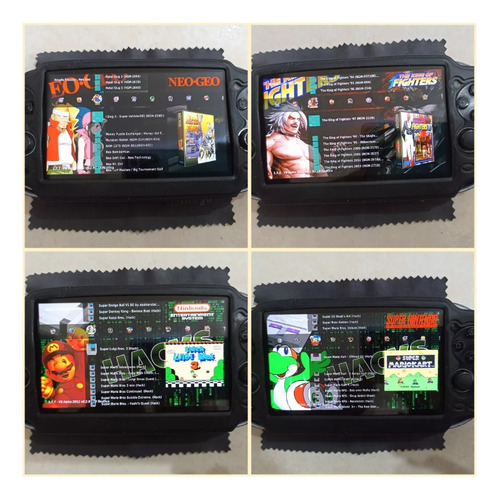 Consola Psvita Slim 256gb Enso Tienda Pkgj +5k Clasicosretro Negro (Usado)