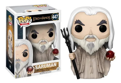 Funko Pop Películas El Señor De Los Anillos Saruman Figur...