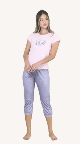 Pijama Capri Para Mujer Constelaciones