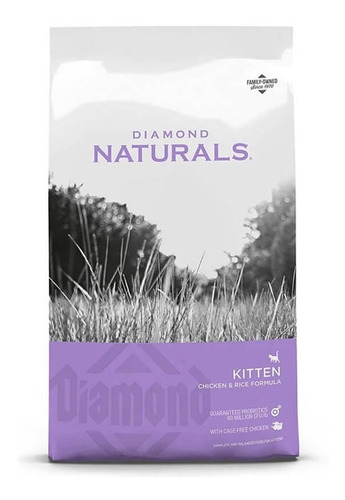 Diamond Naturals Gatos Kitten Saco 7,5 Kg