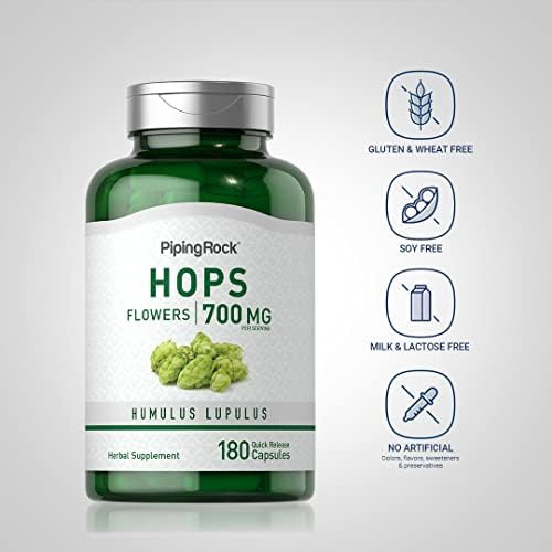 Suplemento De Extracto De Lúpulo De Roca De Tuberías | 700mg
