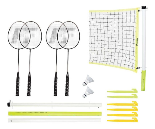 Juego De Bádminton Deportivo Franklin - Incluye 4 Raquetas D