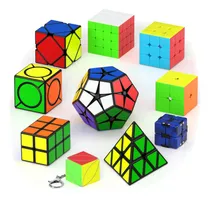 Comprar Set Speed Cube Vdealen Magic Cube 2x2 3x3 4x4 2x2x3 Con Palo