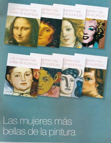 Las Mujeres Mas Bellas De La Pintura - 8 Fasciculos Clarin