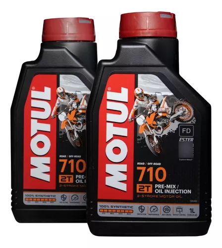 Aceite mezcla 2T Voca Racing 100% Sintético 1L