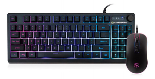 Iogear Kaliber Gaming Korona Kore Ii Combo Teclado Compacto: