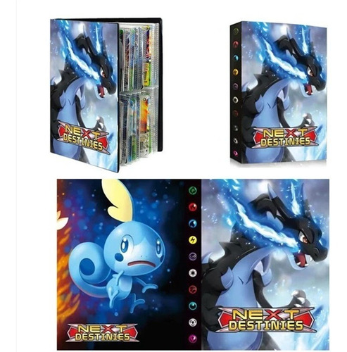 Álbum Cartas Pokémon 240 Uni Carpeta