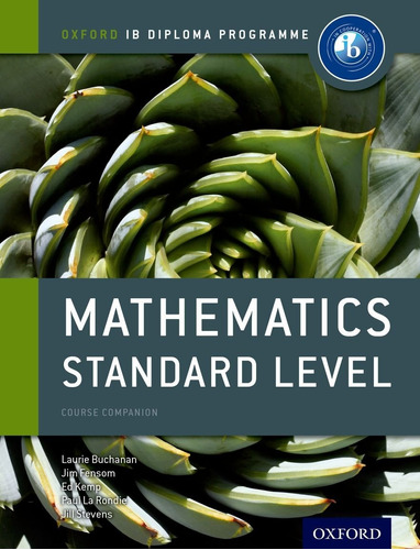 Libro Mathematics Standard Level Ib Diploma Programme Oxford