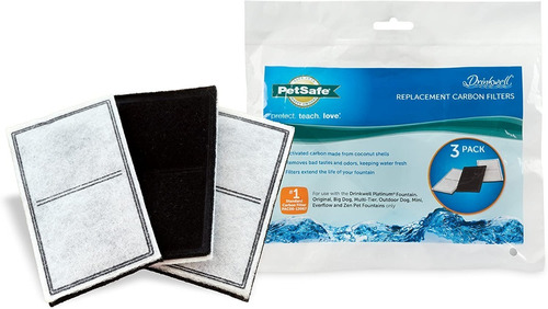 Repuesto De Filtro De Fuente De Agua Drinkwell Mini Pack X 3