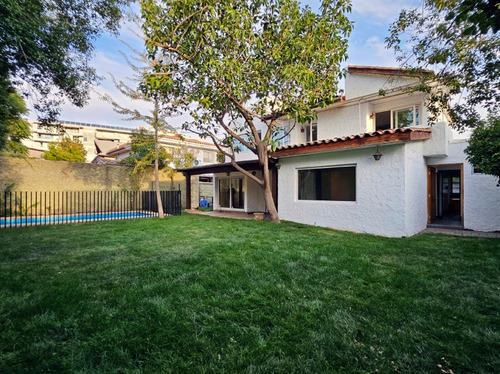 Arriendo Casa Las Condes 4d+3b+3est+1bod 425m2 Pz Asunción
