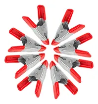 Comprar Pack X 10 Sets De 8 Pinzas Clip Cocodrilopiezas Kit Prensa