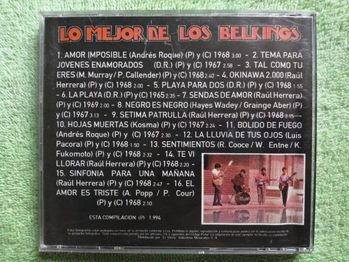 Eam Cd Lo Mejor De Los Belkings 1980 Sus Grandes Exitos