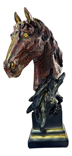 Estatua De Cabeza De Caballo, Adorno De, Escultura De Cabeza