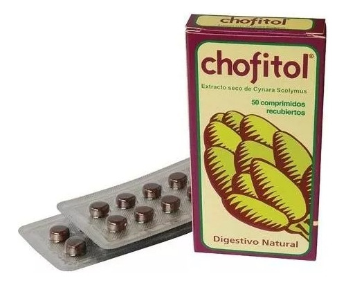 Chofitol® X 50 Comprimidos Recubiertos - Digestivo Natural