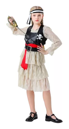 Fantasia Cosplay Piratas Do Caribe Jack Sparrow Carnaval, Elo7