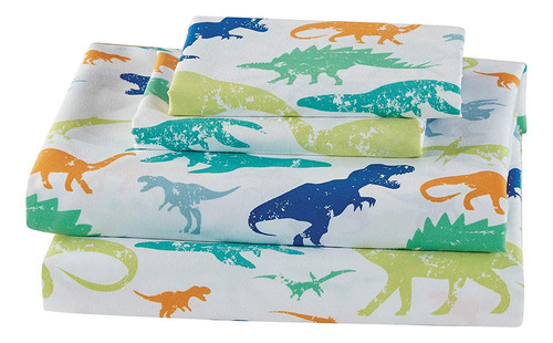 Linen Plus Juego De Sabanas Para Ninos Y Adolescentes, Dinos