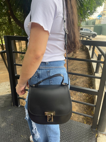 Imagem 4 de 7 de Bolsa Petite Jolie Feminina Saddle Transversal Lançamento