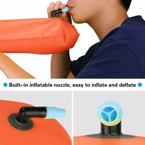 Boya Inflable Natación Aguas Abiertas Con Cinturón Ajustable