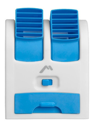 Ventilador Personal Mitzu Mvp-1012 End Cantidad De Aspas 1 Color De La Estructura Blanco Color De Las Aspas Azul Diámetro 10 Cm Frecuencia 10 Material De Las Aspas Plástico