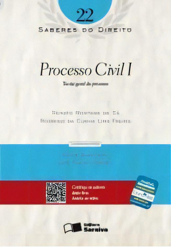 Saberes Do Direito 22 - Processo Civil I, De Renato Montans De Sa.