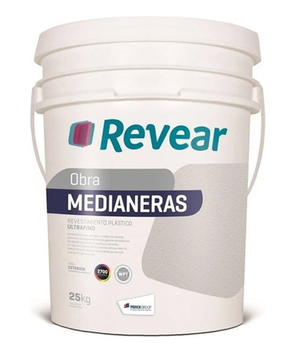 Revear Medianeras Revestimiento Ultra Fino 25kg  Pint-zero