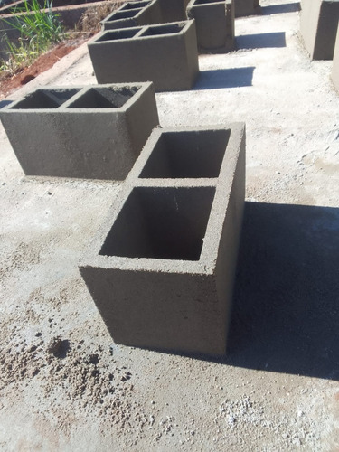 Forma Manual Para Produção Bloco De Concreto 19x19x39 C/ F