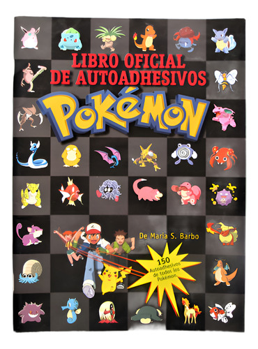 Libro Oficial De Autoadhesivos Pokémon Nintendo (Usado)