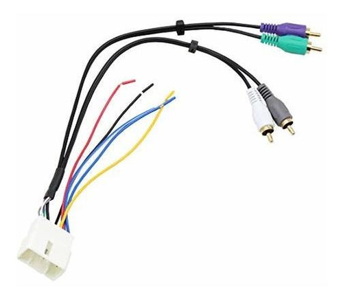 Adaptador Cable Radio Toyota/lexus 1992-2001 Amp Rca