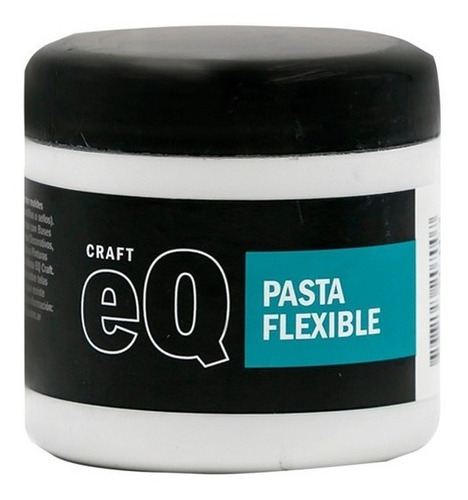 Pasta Flexible Eqarte 200 Cc Para Modelar O Rellenar Moldes