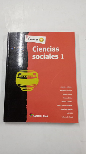 Ciencias Sociales 1.conocer + Santillana