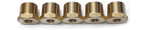  Brass Pipe Hex Bushing Reducer Fittings 1 2 Inch Male ...