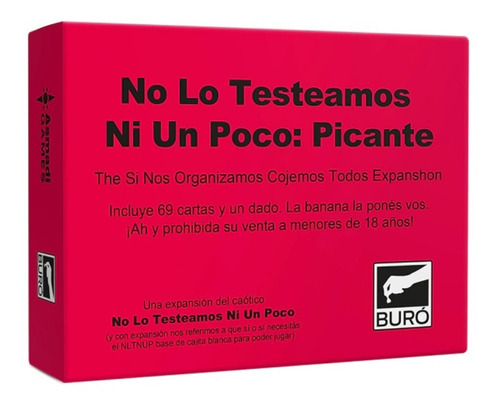 Imagen 1 de 4 de No Lo Testeamos Ni Un Poco Picante (expansión) Buró