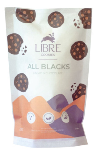 Libre Cookies - Cookies All Blacks X 150 Grs. 1 Un.