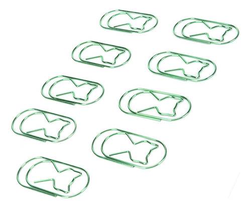 Clips Multifuncionales De Hierro Con Forma De Gato, 30 Unida