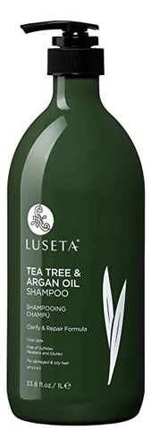 Luseta Tea Tree &amp; Argan Oil Milk Champ&uacute; Color Sa.