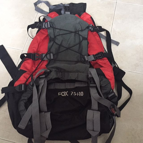 Mochila Trekking Teton 75+10 Litros, Como Nueva!