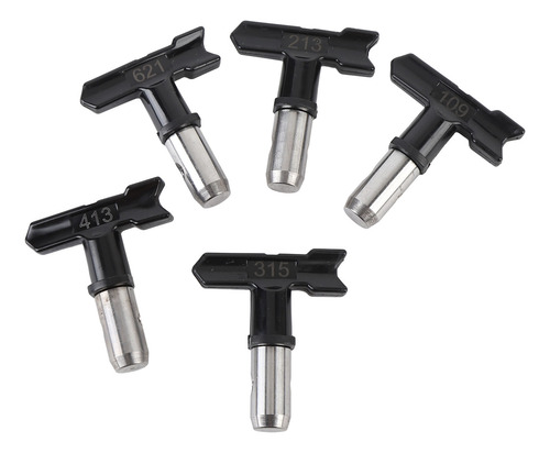 Dicas De Pulverizador De Tinta Sem Ar, Conjunto De 5 Peças D