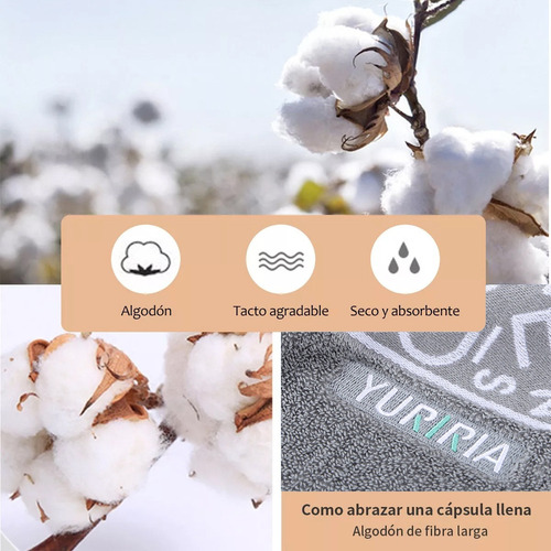 . Toalla De Algodon Para Baño Tuallas Completo Grande