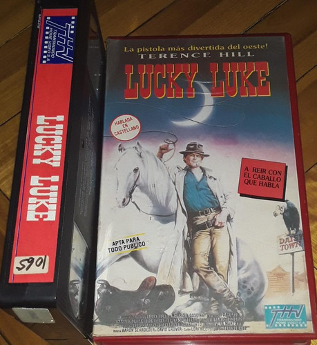 Lucky Luke Vhs Terence Hill Western En Castellano Neutro 