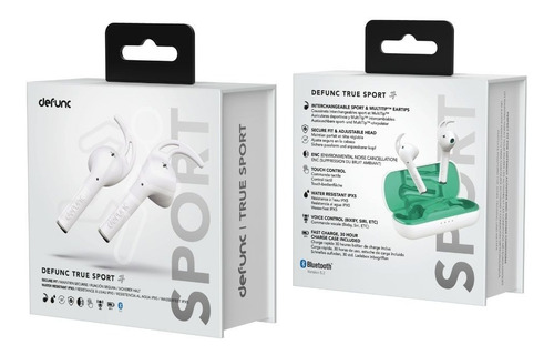 Imagen 3 de 6 de Audífonos Defunc True Sport Ipx5 Bluetooth 5.2 30 Hr De Uso