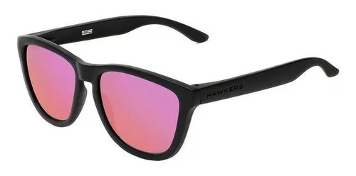 comprar Anteojos de sol polarizados Hawkers Lifestyle One armazón negro mate y lente fucsia