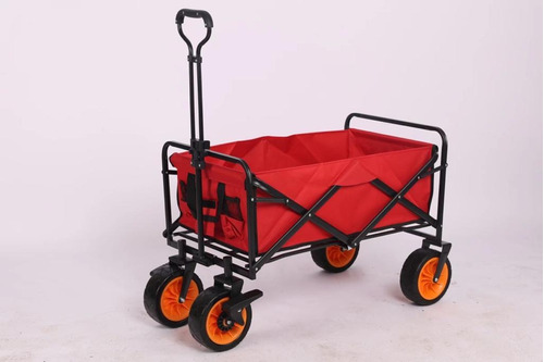 Carrito Playero Cuatro Ruedas Multiuso Plegable 85 Kg