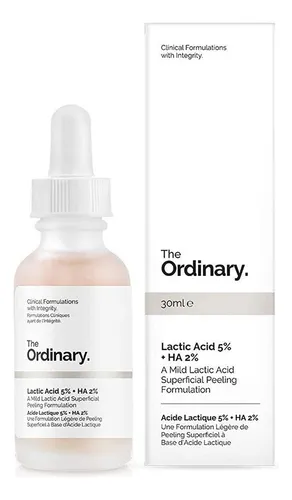 Solución Exfoliante The Ordinary Lactic Acid 5% + Ha 30 Ml