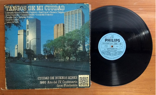 Tangos De Mi Ciudad Buenos Aires 1980 Doble Disco Lp Vinilo