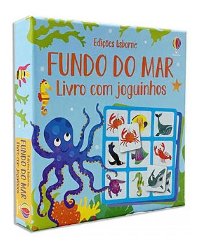 Fundo Do Mar: Livro Com Joguinhos