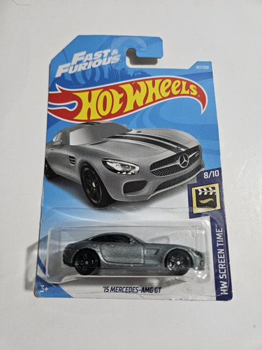 Hot Wheels 15 Mercedes Amg Gt Fast And Furious 