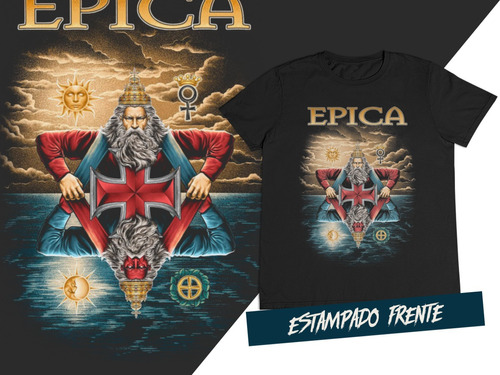Camiseta Metal Sinfónico Epica C8