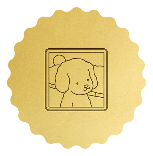 Cortador Marcador Bobbie Goods Cachorro Fofo Quadro 8cm