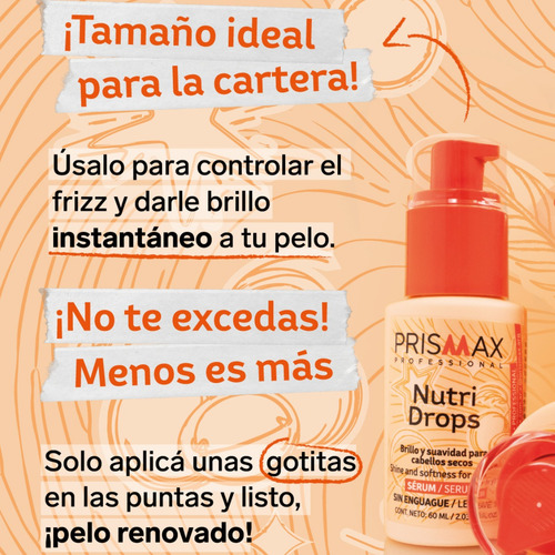 Prismax Serum Sin Enjuague Nutri Drops 60ml